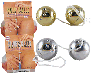 Ben Wa Balls - Gold or Silver