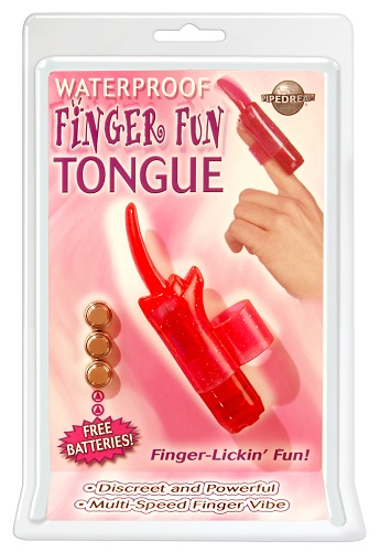 Finger Fun Tongue - Red