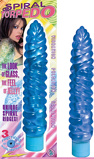 3 Function Spiral Torpedo - Blue