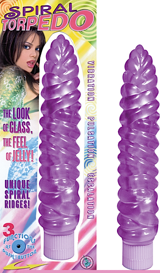 3 Function Spiral Torpedo - Purple