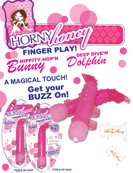 Horny Honey Finger Play - Bunny